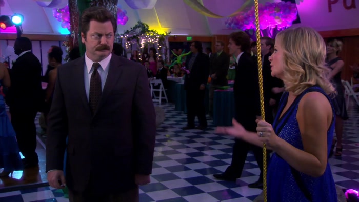 CONGRATULATIONS, RON. YOU'VE RUINED PROM. 