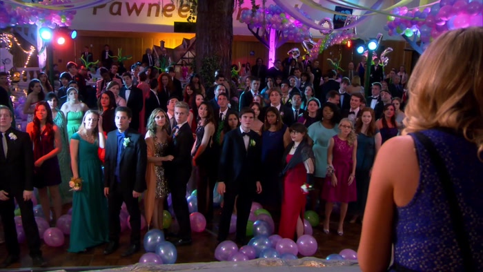 NOW IT IS TIME FOR THE MOST MAGICAL MOMENT OF ANY HIGH SCHOOL PROM: 