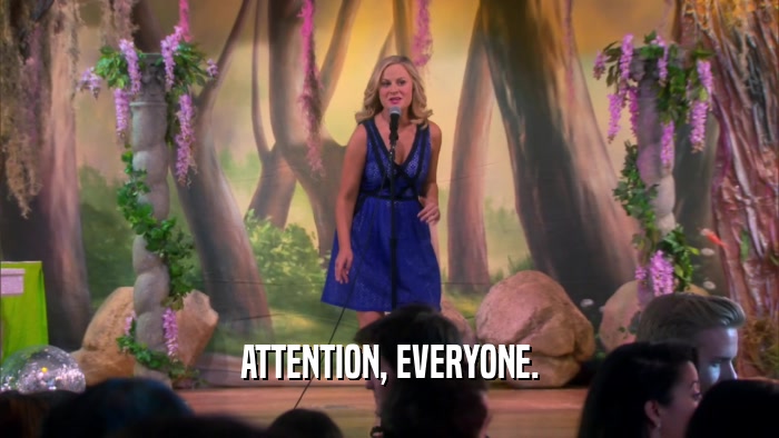 ATTENTION, EVERYONE.  