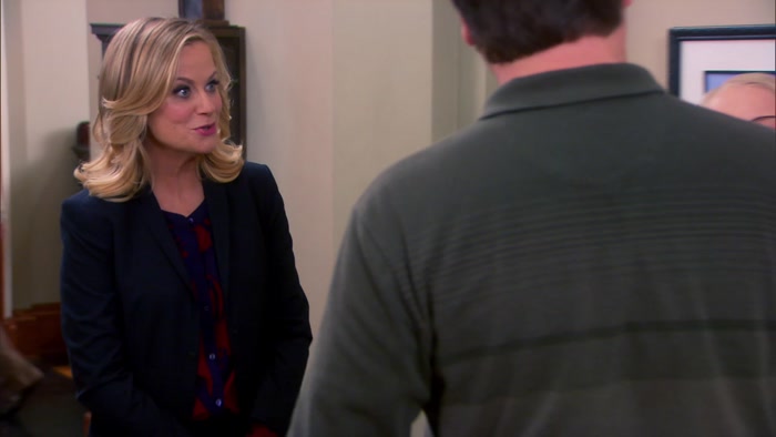 - HI, MR. SWANSON. - YOU TWO KNOW EACH OTHER? 