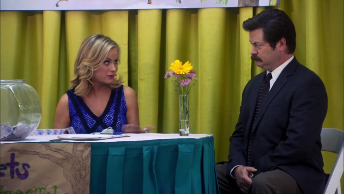 I MEAN, LET'S FACE IT, RON. I LOVE YOU, BUT YOU'RE HOPELESS WITHOUT ME. 