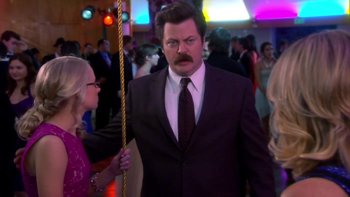 - RUN, ALLISON, RUN. - YOU'RE WASTING YOUR TIME, LESLIE. 