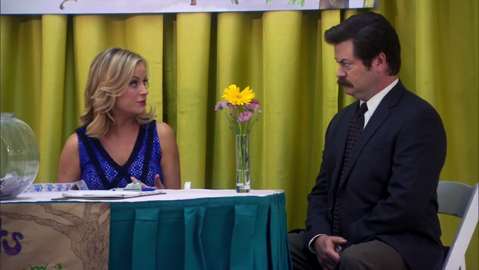 I MEAN, LET'S FACE IT, RON. I LOVE YOU, BUT YOU'RE HOPELESS WITHOUT ME. 