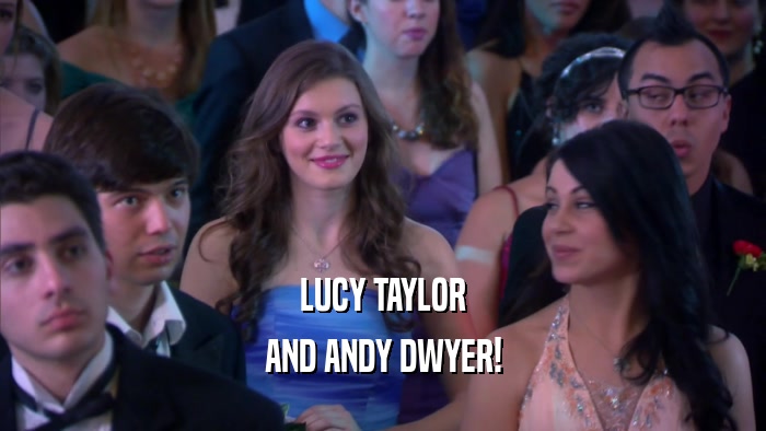 LUCY TAYLOR AND ANDY DWYER! 