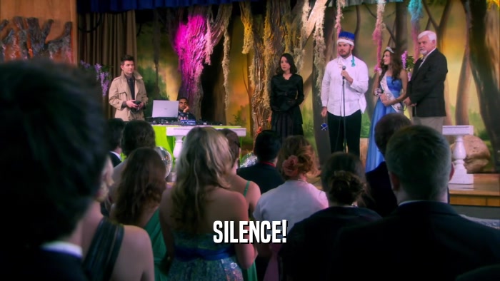 SILENCE!  