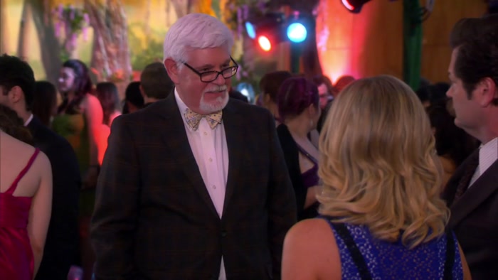 LESLIE. MR. SWANSON. MAY I SEE BOTH OF YOU IN MY OFFICE? 