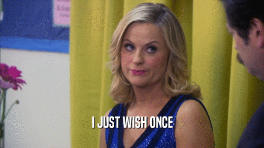 I JUST WISH ONCE  