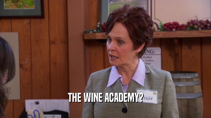 THE WINE ACADEMY?  