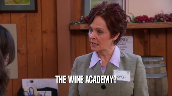 THE WINE ACADEMY?  