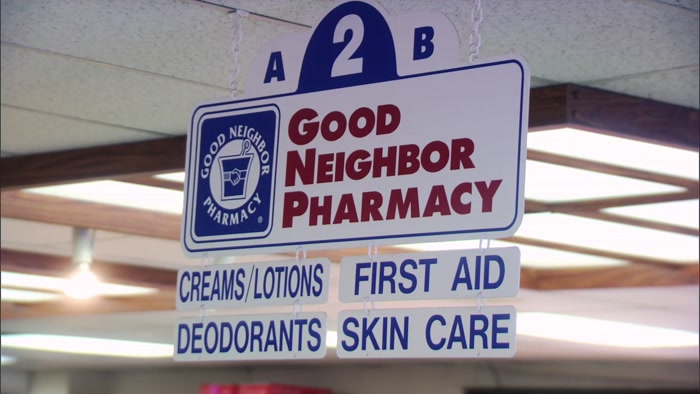 WELL, I GUESS WHILE YOU GET YOUR MEDICINE, 