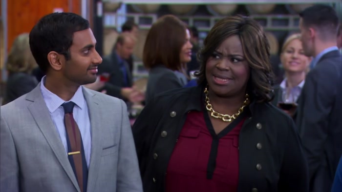 - IT'S A PLEASURE TO MEET YOU. - DAMN. LOOK AT THAT TIE DIMPLE. 