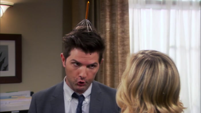LESLIE, WE ARE IN TROUBLE HERE. WE ARE IN REAL TROUBLE! 