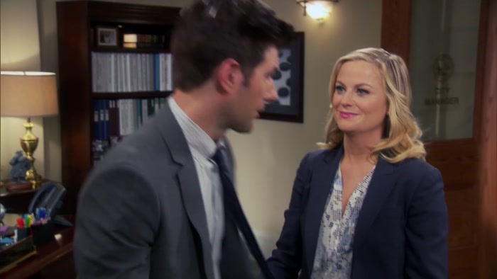LESLIE, WE ARE IN TROUBLE HERE. WE ARE IN REAL TROUBLE! 