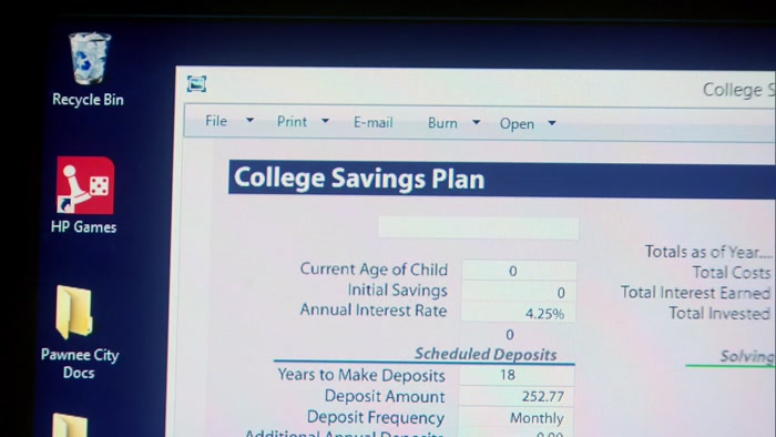 I JUST MULTIPLIED ALL OUR FUTURE EXPENSES BY THREE, AND YOU KNOW WHAT HAPPENED? 