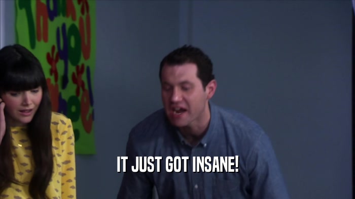 IT JUST GOT INSANE!  