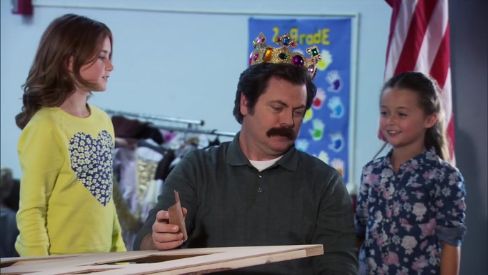 RON IS KING SPARKLE OF CUPCAKE FOREST. 