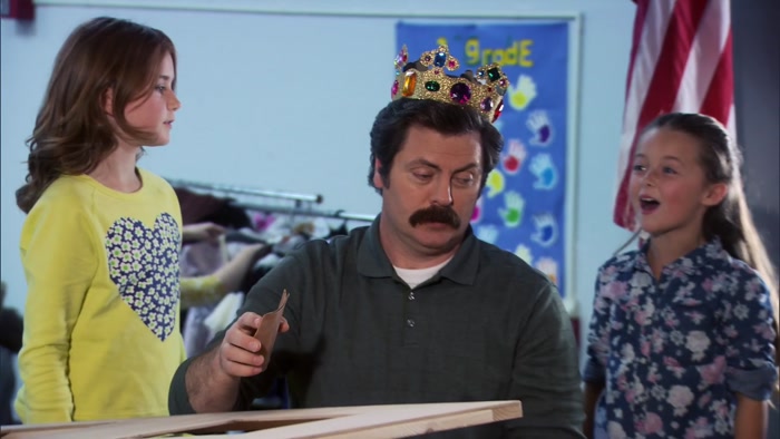 RON IS KING SPARKLE OF CUPCAKE FOREST. 