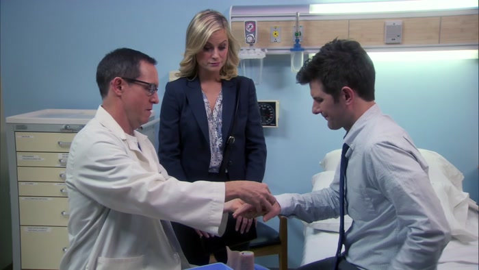 - YOU HAVE VERY WEAK HANDS. - WHY WOULD YOU SAY THAT? 