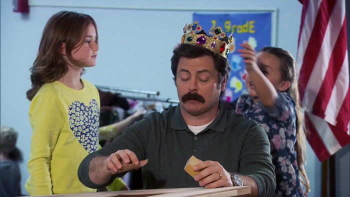 RON IS KING SPARKLE OF CUPCAKE FOREST. 