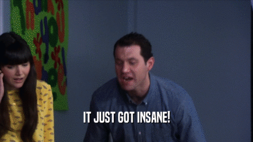 IT JUST GOT INSANE!  