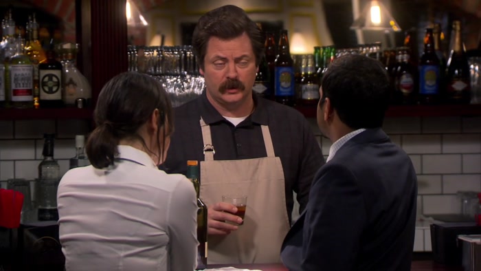 - THANKS, RON. - BECAUSE YOU CURRENTLY OWE ME $16,000 FOR THE WOOD. 