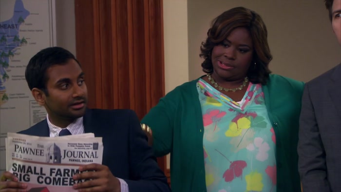 - BUT CONGRATS. - LESLIE SHOULD STAY HERE. 