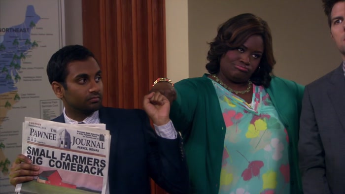 - BUT CONGRATS. - LESLIE SHOULD STAY HERE. 