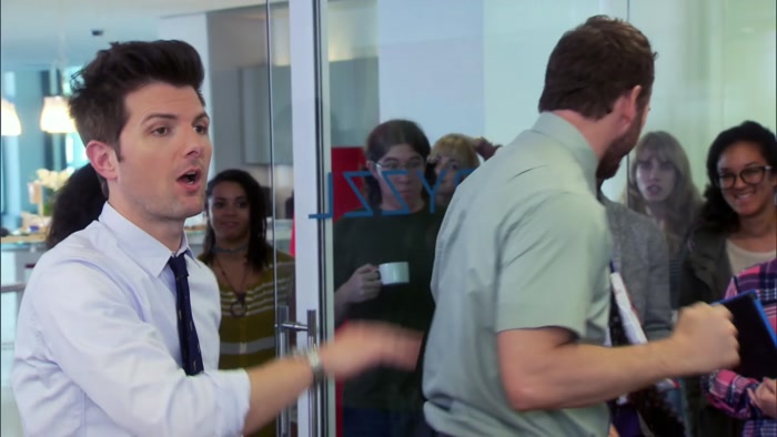 - THIS WHOLE COMPANY IS OURS. - OH, NO, IT'S NOT. 