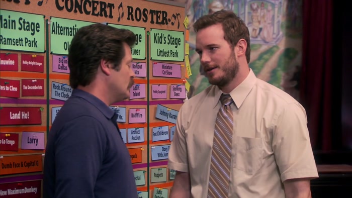 COME ON, RON, IT'S GONNA BE SO FUN. 