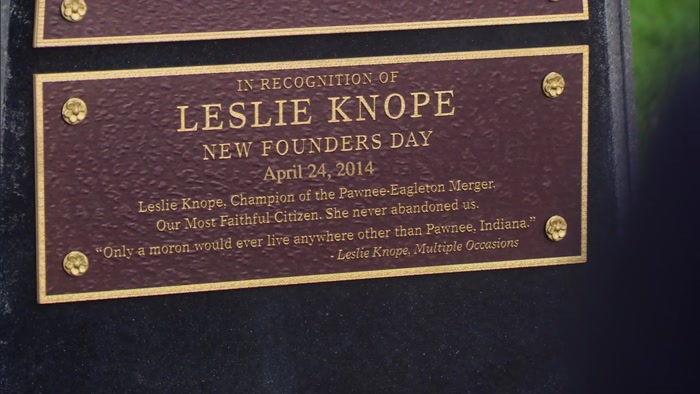LESLIE KNOPE, MULTIPLE OCCASIONS.