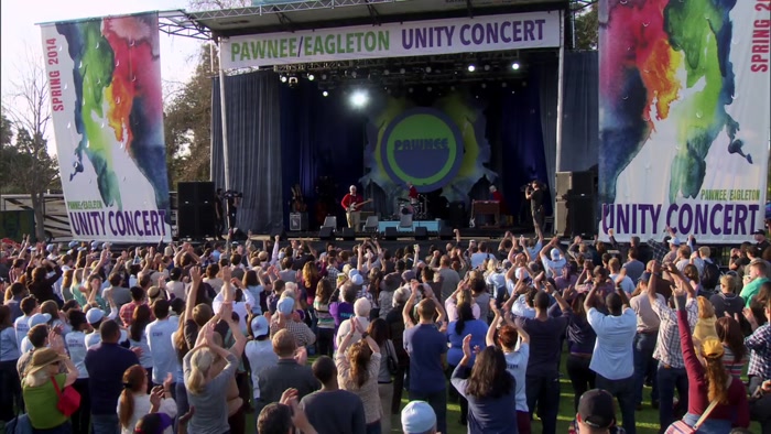 THANK YOU, PAWNEE! WE HAVE BEEN BOBBY KNIGHT RANGER! 