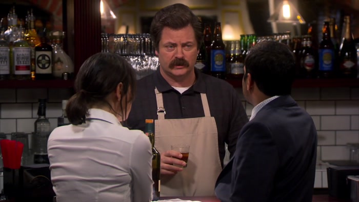 - THANKS, RON. - BECAUSE YOU CURRENTLY OWE ME $16,000 FOR THE WOOD. 