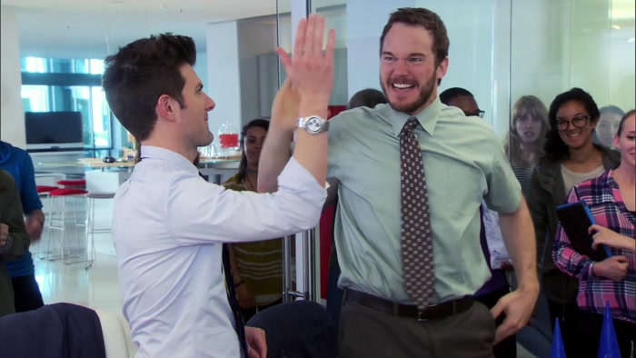 - THIS WHOLE COMPANY IS OURS. - OH, NO, IT'S NOT. 
