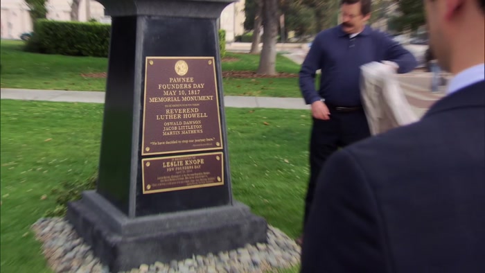 WE HAD A NEW FOUNDERS DAY STATUE COMMISSIONED 