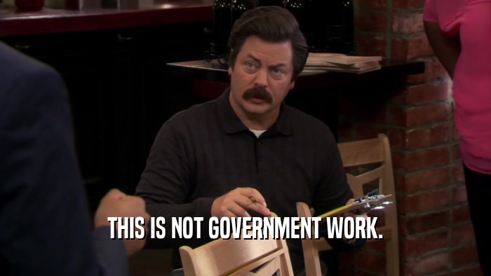 THIS IS NOT GOVERNMENT WORK.  