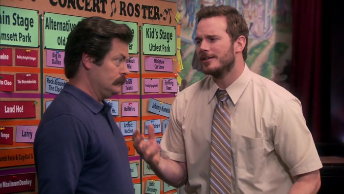 COME ON, RON, IT'S GONNA BE SO FUN. 