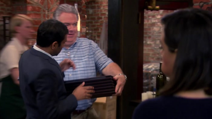 - I GOT THE MENUS. - GREAT. 