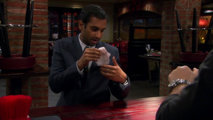 AND DESPITE WHAT MY POCKET SQUARE SAYS, I'M NOT A BILLIONAIRE. 