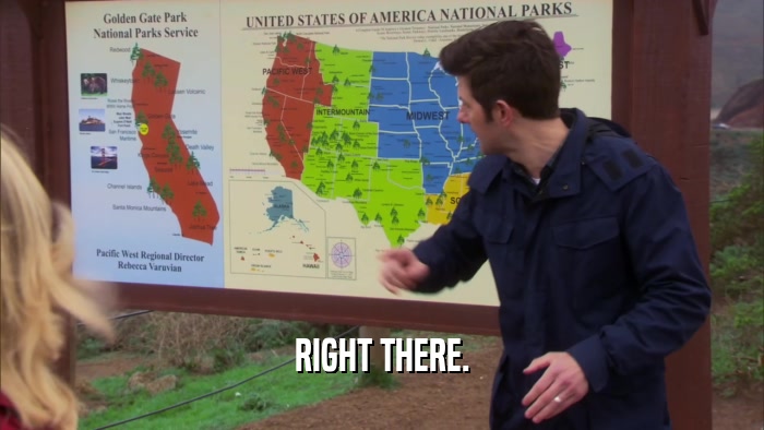 RIGHT THERE.  
