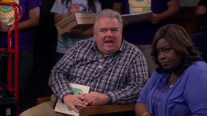 - LARRY. - STAYING OUT OF THE WAY. 