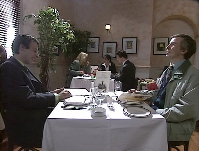 - IT'S MY WEAKNESS, I'M AFRAID. I'VE GOT A CELLAR. - SO HAVE I. 