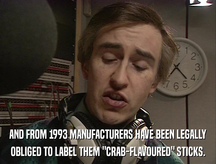 AND FROM 1993 MANUFACTURERS HAVE BEEN LEGALLY OBLIGED TO LABEL THEM 