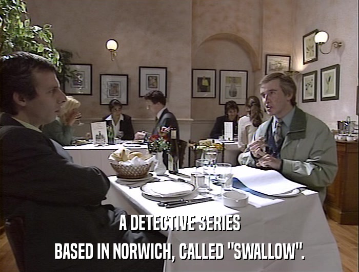 A DETECTIVE SERIES BASED IN NORWICH, CALLED 