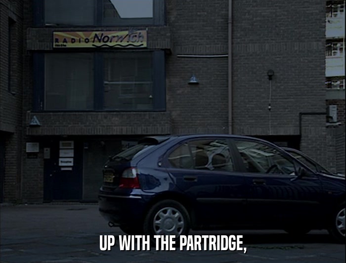 UP WITH THE PARTRIDGE,  