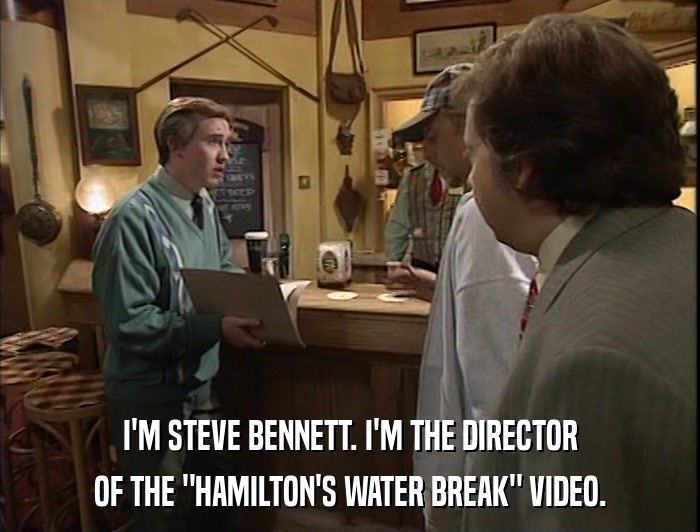 I'M STEVE BENNETT. I'M THE DIRECTOR OF THE 