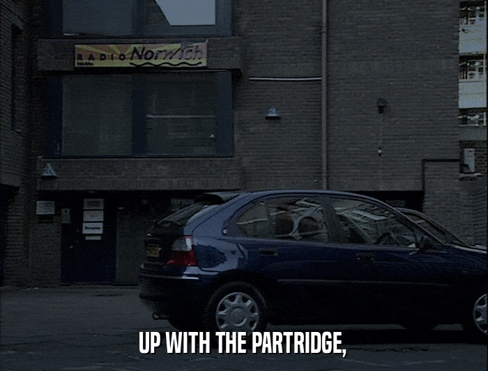 UP WITH THE PARTRIDGE,  