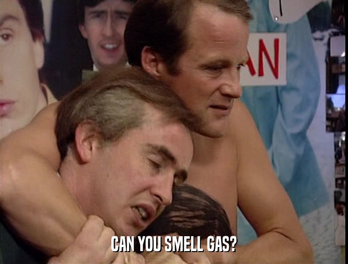 CAN YOU SMELL GAS?  