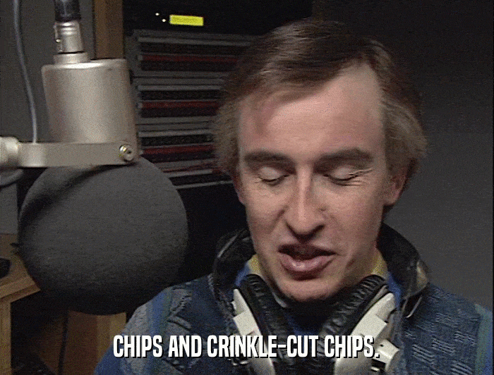 CHIPS AND CRINKLE-CUT CHIPS.  