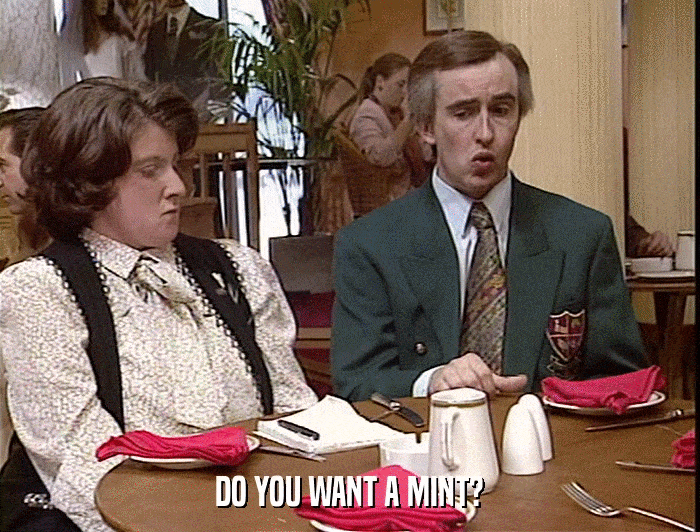 DO YOU WANT A MINT?  