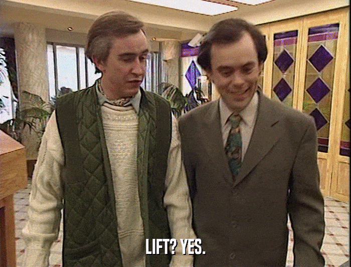 LIFT? YES.  